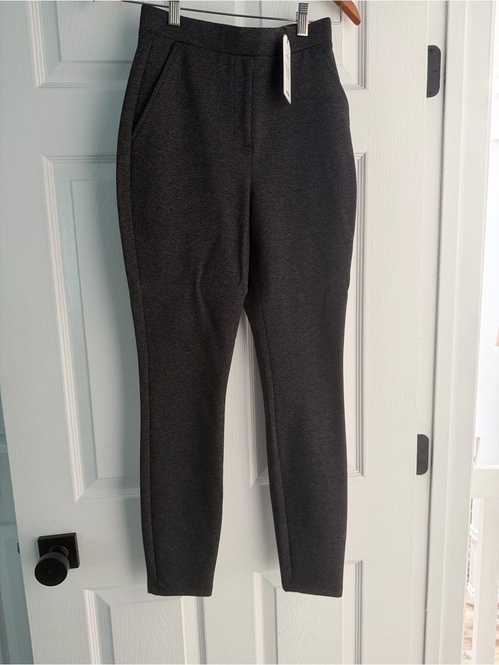 Express extra small Skinny Ponte Pants nwt grey